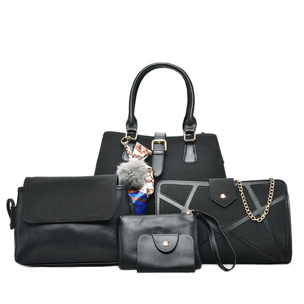 2020 new women's handbag fashion crossbody bags package portable single shoulder bag five piece set luxury handbags for lady
2020 new women's handbag fashion crossbody bags package portable single shoulder bag five piece set luxury handbags for lady