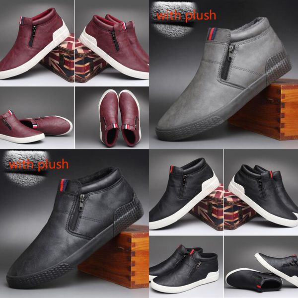 2019 autumn new fashion men leather slip-on casual shoes trend shoes man cool loafers flats, Black
2019 autumn new fashion men leather slip-on casual shoes trend shoes man cool loafers flats, Black