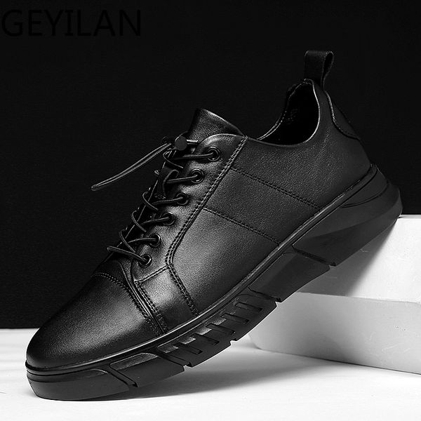 men's cow genuine leather shoes fashion casual shoes anti slip new autumn youth with fur cowhide leather big size 48 o4, Black
men's cow genuine leather shoes fashion casual shoes anti slip new autumn youth with fur cowhide leather big size 48 o4, Black