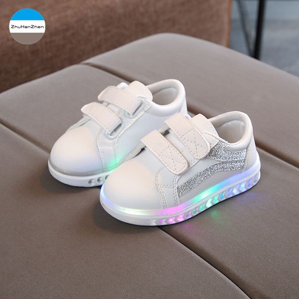 2019 baby girls casual shoes led lights princess shoes fashion glowing kids sneakers newborn soft sports, Black
2019 baby girls casual shoes led lights princess shoes fashion glowing kids sneakers newborn soft sports, Black
