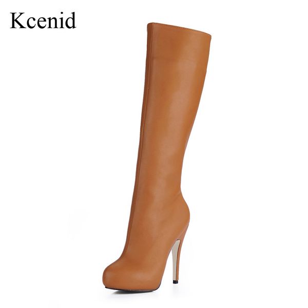 kcenid pu platform shoes woman big size 35-43 over the knee boots ladies autumn winter side zipper high heels boots, Black
kcenid pu platform shoes woman big size 35-43 over the knee boots ladies autumn winter side zipper high heels boots, Black