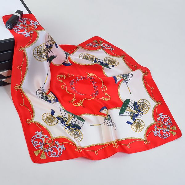 new european and american mulberry silk 53cm ms royal carriage small square scarf scarves small wholesale, Blue;gray
new european and american mulberry silk 53cm ms royal carriage small square scarf scarves small wholesale, Blue;gray