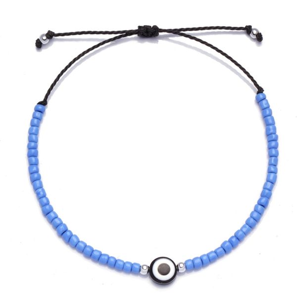 glass seed bead evil eye waxed string bracelet women men waterproof adjustable slipknot greek eye summer surf jewelry her, Black
glass seed bead evil eye waxed string bracelet women men waterproof adjustable slipknot greek eye summer surf jewelry her, Black