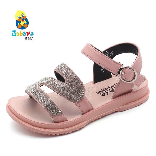 babaya girl's sandals children's princess shoes soft bottom student's shoes big boy 2020 summer new open toe breathable t2004, Black;red
babaya girl's sandals children's princess shoes soft bottom student's shoes big boy 2020 summer new open toe breathable t2004, Black;red