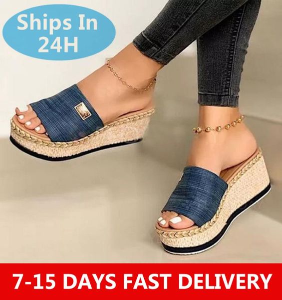 summer women wedge slippers platform flip flops soft comfortable 2020 new casual shoes outdoor beach sandals ladies slides, Black
summer women wedge slippers platform flip flops soft comfortable 2020 new casual shoes outdoor beach sandals ladies slides, Black
