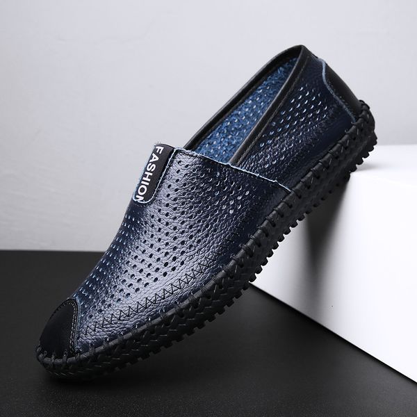 men genuine leather shoes outdoor cow leather shoes hole summer casual flats casual footwear slip on loafers l5, Black
men genuine leather shoes outdoor cow leather shoes hole summer casual flats casual footwear slip on loafers l5, Black