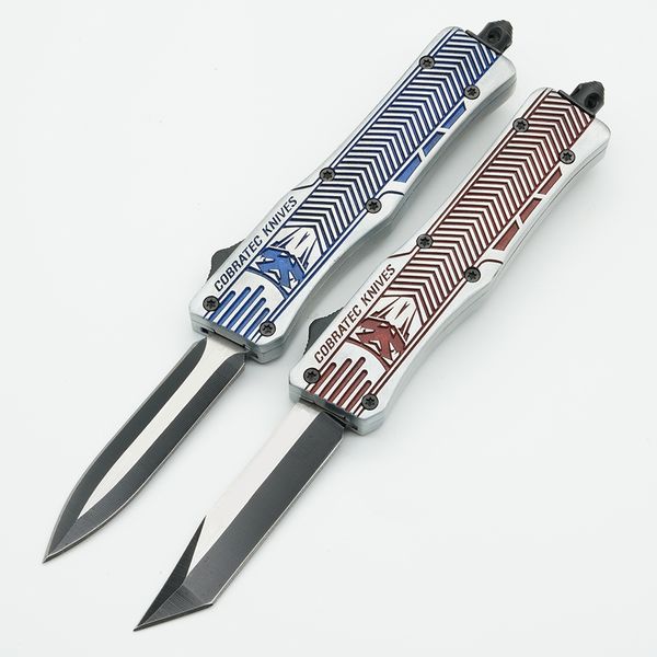 CobraTec Knives CTK-1 7'' D/A Automatic Knives 440C steel Blade EDC tactical Pocket knife Camping hunting knife camping equipment Tools
CobraTec Knives CTK-1 7'' D/A Automatic Knives 440C steel Blade EDC tactical Pocket knife Camping hunting knife camping equipment Tools