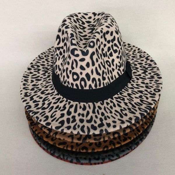casual new simple flat brim wool felt jazz fedora hat men women leopard grain leather band decor trilby panama formal hat, Blue;gray
casual new simple flat brim wool felt jazz fedora hat men women leopard grain leather band decor trilby panama formal hat, Blue;gray