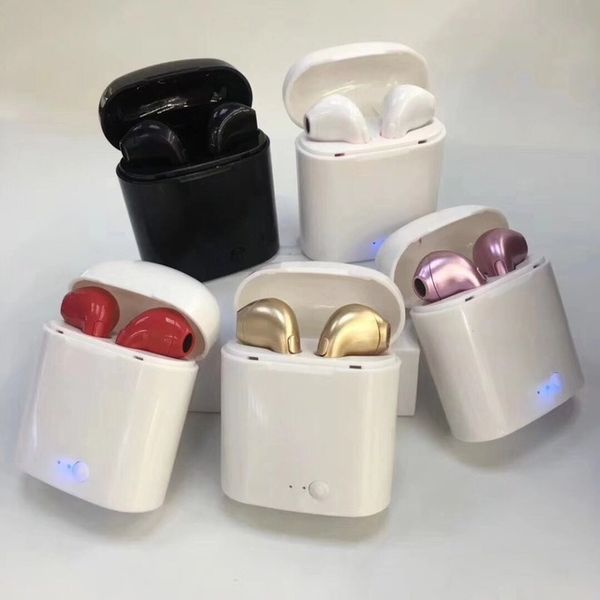 I7 I7S TWS Bluetooth5.0 Earbuds Mini Wireless Earphones Headset with Mic Stereo V4.2 Headphone with High Quality White Charger Box
I7 I7S TWS Bluetooth5.0 Earbuds Mini Wireless Earphones Headset with Mic Stereo V4.2 Headphone with High Quality White Charger Box