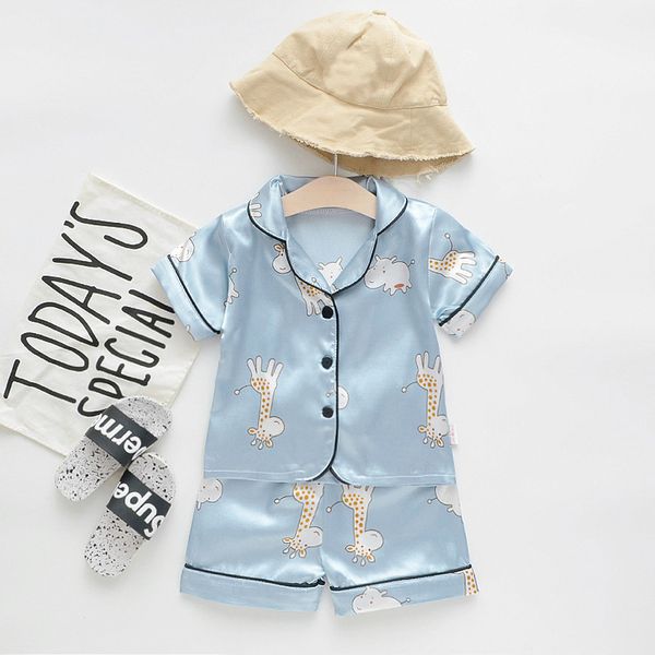 cute cartoon children's sleepwear set toddler kids baby boys girl pajamas sleepwear t shirt shorts clothes set, White
cute cartoon children's sleepwear set toddler kids baby boys girl pajamas sleepwear t shirt shorts clothes set, White