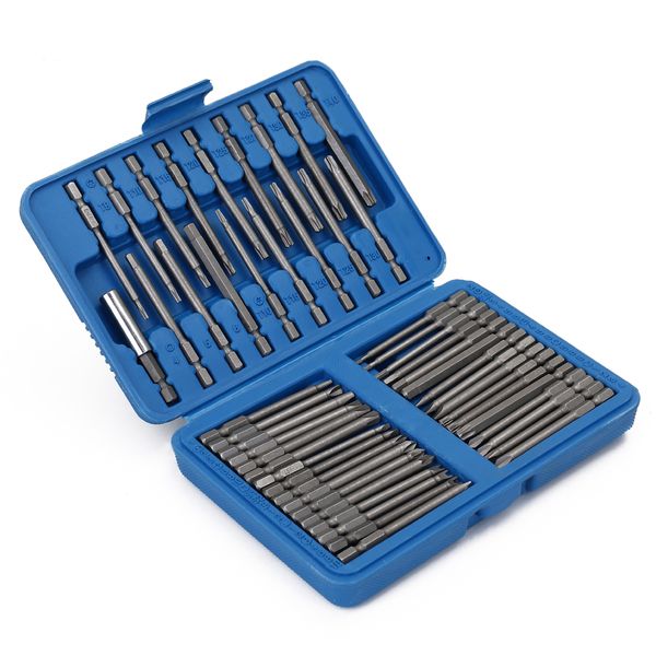 50pcs 1/4" 75mm chrome vanadium steel extra long reach bit set screwdriver bits kit extension screwdriver set
50pcs 1/4" 75mm chrome vanadium steel extra long reach bit set screwdriver bits kit extension screwdriver set