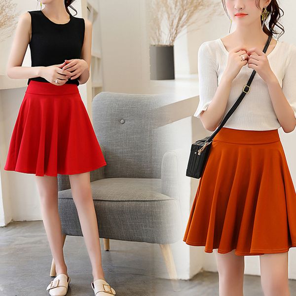 solid color shorts skirts womens summer prevents exposure high waist pleated skirt female korean elegant skirt, Black
solid color shorts skirts womens summer prevents exposure high waist pleated skirt female korean elegant skirt, Black