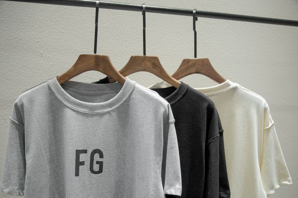 19ss hip fear 6th hop tee of fg logo oversize and shirt skateboard cool t-shirt fog short-sleeved cotton women men t god jvhsp, Black
19ss hip fear 6th hop tee of fg logo oversize and shirt skateboard cool t-shirt fog short-sleeved cotton women men t god jvhsp, Black