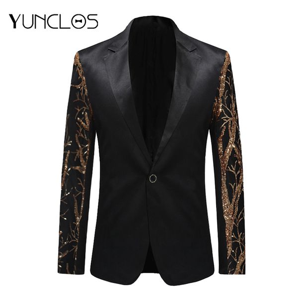 men's euro size unique two-tone sequins blazer single breasted one button jacket wedding &party male suit slim casual coat, White;black
men's euro size unique two-tone sequins blazer single breasted one button jacket wedding &party male suit slim casual coat, White;black