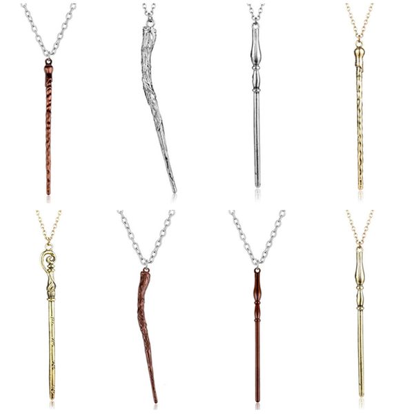 personality creative men and women magic wand necklace dan432 mix order pendant necklaces, Silver
personality creative men and women magic wand necklace dan432 mix order pendant necklaces, Silver