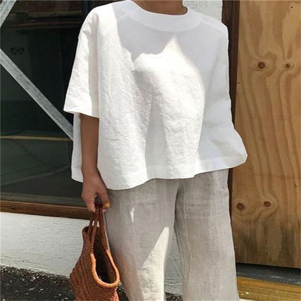fashion womens designer tshirt summer pure color short sleeve tees casual womens loose crew neck, White
fashion womens designer tshirt summer pure color short sleeve tees casual womens loose crew neck, White