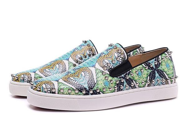 new pik лодка плоские python spikes красные нижние кроссовки для мужчин low cut роскошные повседневная обувь совершенно новые мужские женски, Black
new pik лодка плоские python spikes красные нижние кроссовки для мужчин low cut роскошные повседневная обувь совершенно новые мужские женски, Black