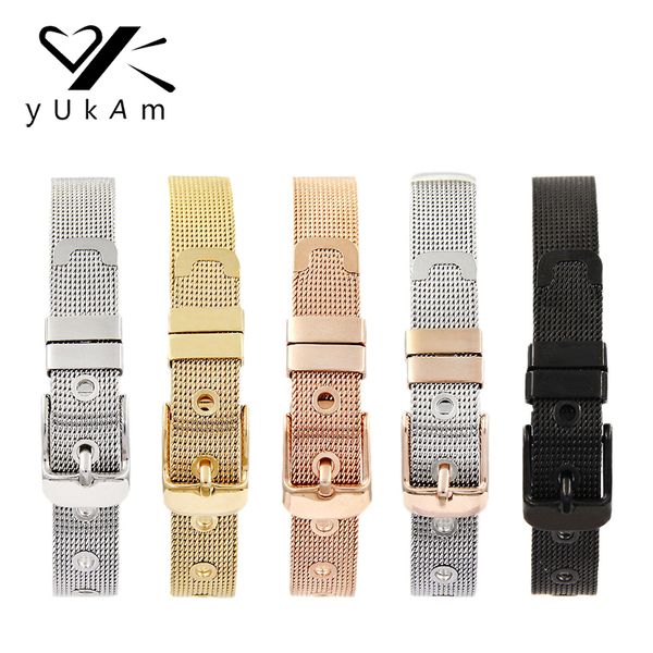 yukam jewelry women girls stainless steel mesh keeper bracelets bangles for collection pave slide charms silver rose gold black, Golden;silver
yukam jewelry women girls stainless steel mesh keeper bracelets bangles for collection pave slide charms silver rose gold black, Golden;silver