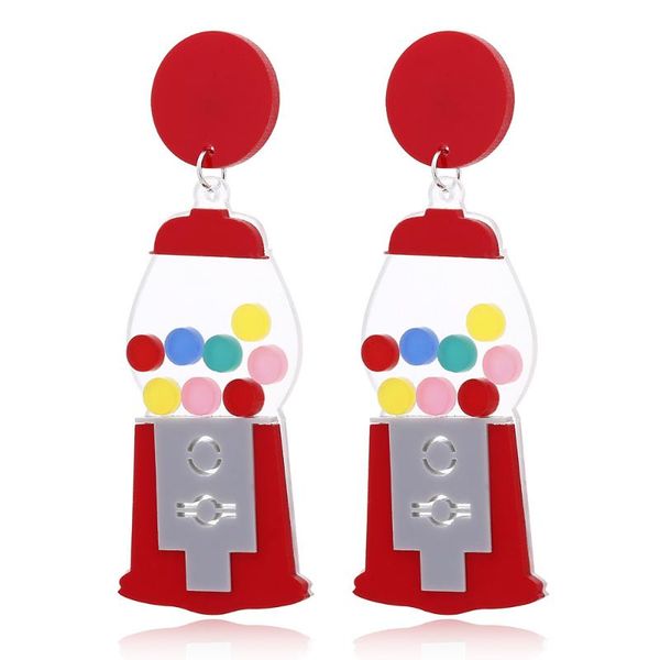 new creative funny colorful gashapon machine long tassel acrylic drop earrings for women girls cool design dangle earrings 2020, Silver
new creative funny colorful gashapon machine long tassel acrylic drop earrings for women girls cool design dangle earrings 2020, Silver