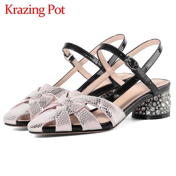 krazing pot autumn new plus size square toe med heel buckle strap handmade shoes rhinestone mature lady dating women pumps l43, Black
krazing pot autumn new plus size square toe med heel buckle strap handmade shoes rhinestone mature lady dating women pumps l43, Black