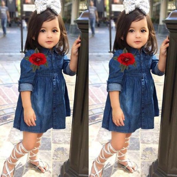 usstock autumn kids baby girl clothes denim flower party tutu shirt dress casual, Red;yellow
usstock autumn kids baby girl clothes denim flower party tutu shirt dress casual, Red;yellow