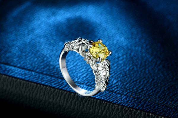 creative charming sunflower rings for women girls fashion yellow crystal zircon finger rings euramerican ladies party jewelry, Silver
creative charming sunflower rings for women girls fashion yellow crystal zircon finger rings euramerican ladies party jewelry, Silver