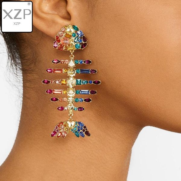 xzp rhinestone fish shaped drop dangle earrings for women fashion jewelry trendy statement earrings accessories, Silver
xzp rhinestone fish shaped drop dangle earrings for women fashion jewelry trendy statement earrings accessories, Silver