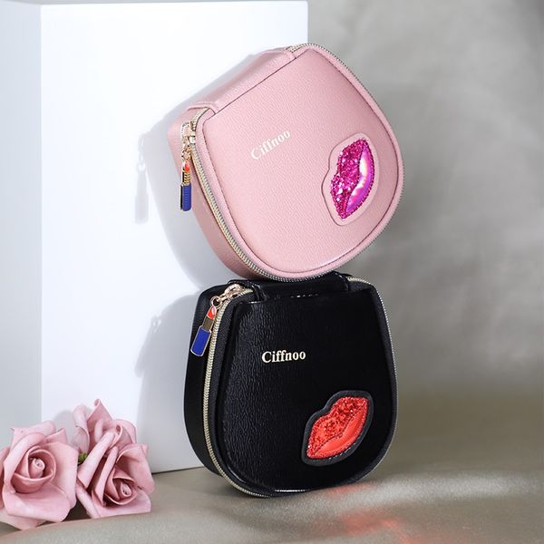 cosmetic bags & cases lipstick bag women fashion luxury small make up organizer portable leather box
cosmetic bags & cases lipstick bag women fashion luxury small make up organizer portable leather box