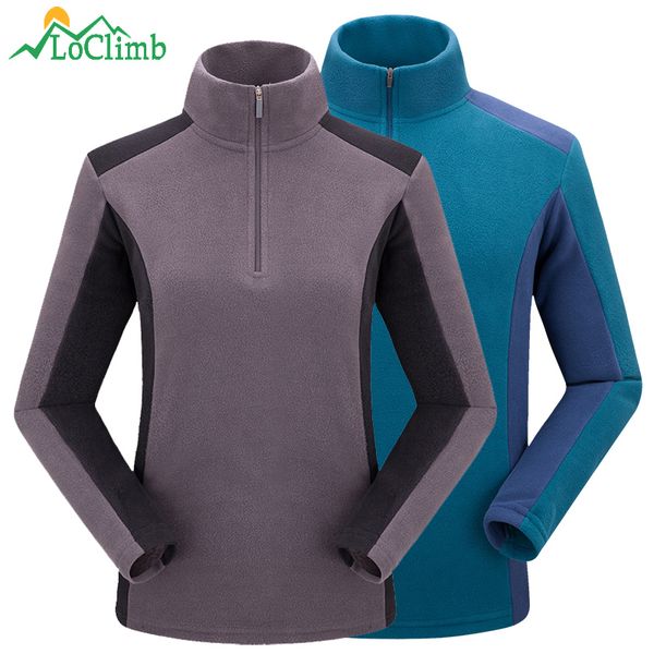 loclimb outdoor fleece hiking jacket men women autumn winter windproof sport coat camping tourism trekking ski jackets am192, Blue;black
loclimb outdoor fleece hiking jacket men women autumn winter windproof sport coat camping tourism trekking ski jackets am192, Blue;black