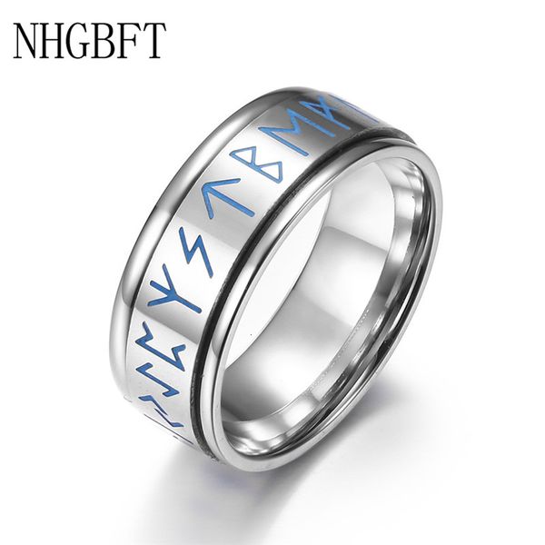nhgbft stainless steel rotating ring humanity word totems noctilucent men ring, Slivery;golden
nhgbft stainless steel rotating ring humanity word totems noctilucent men ring, Slivery;golden