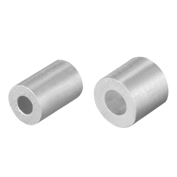 uxcell 5/10/20/25/30/50/100psc cable wire rope aluminum sleeves clip crimping loop silver tone with round hole
uxcell 5/10/20/25/30/50/100psc cable wire rope aluminum sleeves clip crimping loop silver tone with round hole
