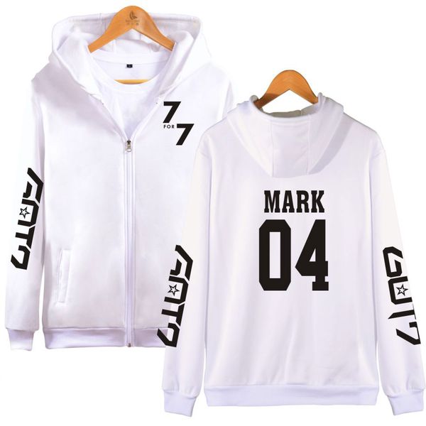 fashion kpop got7 7for7 hoodie sweatshirts print sport men women zipper hoodies jacket casual long sleeve hooded tracksuits, Black
fashion kpop got7 7for7 hoodie sweatshirts print sport men women zipper hoodies jacket casual long sleeve hooded tracksuits, Black