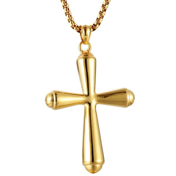new style titanium steel cross pendant retro crow hip hop necklace cool religious accessories stainless steel cross pendant, Silver
new style titanium steel cross pendant retro crow hip hop necklace cool religious accessories stainless steel cross pendant, Silver