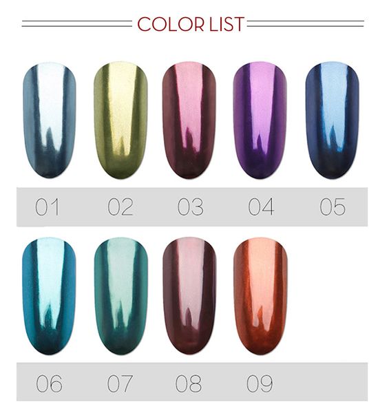 9color mirror nails glitter pigments super bright neon crystal mirror sequins ladies nail art chrome dust decorative nails tslm2, Silver;gold
9color mirror nails glitter pigments super bright neon crystal mirror sequins ladies nail art chrome dust decorative nails tslm2, Silver;gold