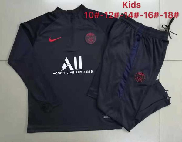 2019 2020 kids psg soccer training suit 19 20 paris child survetement maillot de foot sportswear set football tracksuit, Gray;blue
2019 2020 kids psg soccer training suit 19 20 paris child survetement maillot de foot sportswear set football tracksuit, Gray;blue
