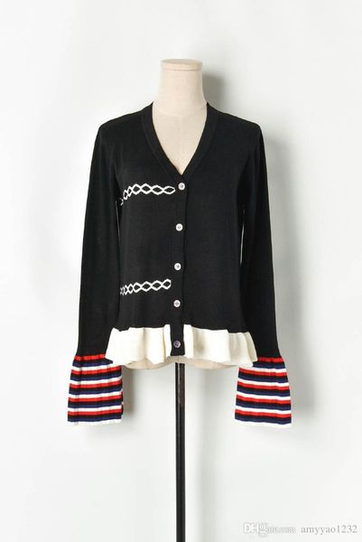 717 2019 осень бренд же стиль kint v образным вырезом кардиган высокое качество с длинным рукавом женская одежда класса люкс цянь, White;black
717 2019 осень бренд же стиль kint v образным вырезом кардиган высокое качество с длинным рукавом женская одежда класса люкс цянь, White;black