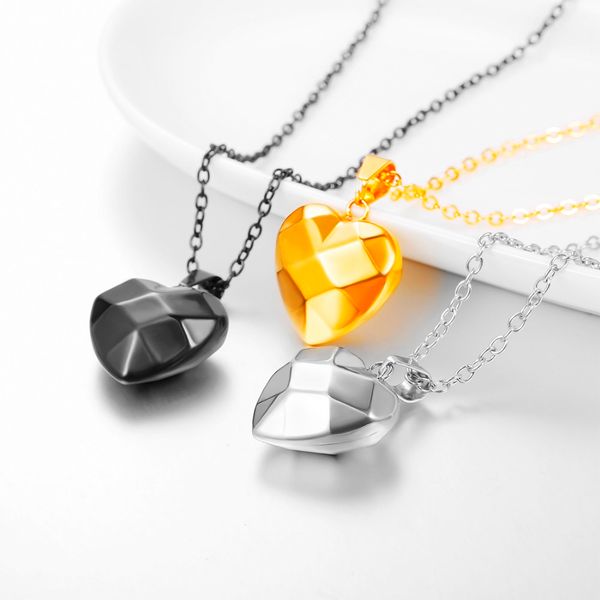 pendant necklaces love heart shape stainless steel fashion women jewelry collares geometric charm statement necklace gift, Silver
pendant necklaces love heart shape stainless steel fashion women jewelry collares geometric charm statement necklace gift, Silver