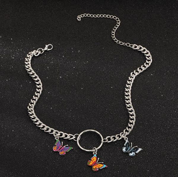wholesale punk metal necklace personalized creative block pendant female bead chain combination necklace giftnew, Silver
wholesale punk metal necklace personalized creative block pendant female bead chain combination necklace giftnew, Silver
