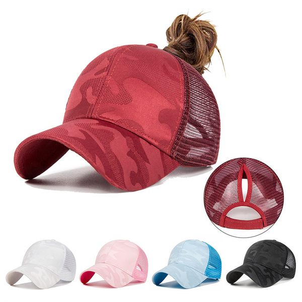 2019 new ponytail camouflage baseball cap women snapback summer mesh hat female messy bun hats casual adjustable sun cap, Blue;gray
2019 new ponytail camouflage baseball cap women snapback summer mesh hat female messy bun hats casual adjustable sun cap, Blue;gray
