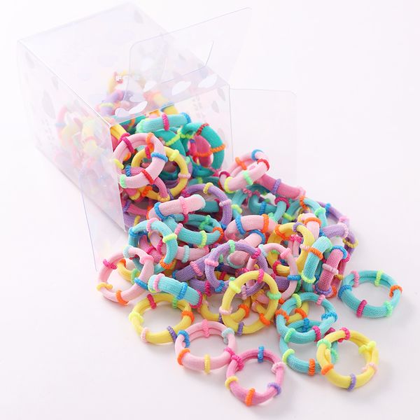 50pcs/box girls cute colorful nylon soft elastic hair bands tie gum children ponytail holder rubber bands kids hair accessories, Slivery;white
50pcs/box girls cute colorful nylon soft elastic hair bands tie gum children ponytail holder rubber bands kids hair accessories, Slivery;white