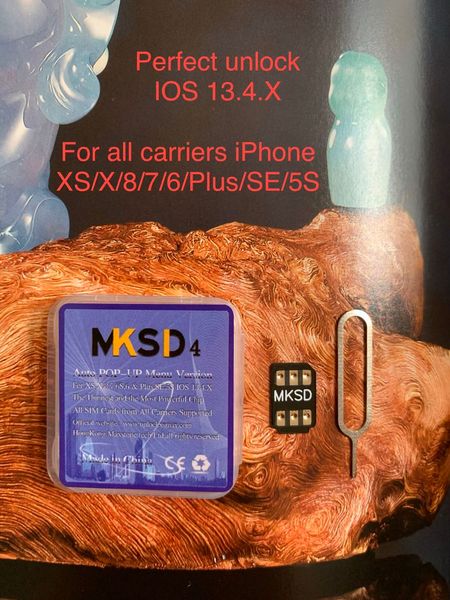 3hour mksd4 blacksim ios13.4 v13.3.1 unlocking gevey pro iphone x xs 8 7 7s 6 5s se / plus chip onesim u-sim q-sim usa mexico japan
3hour mksd4 blacksim ios13.4 v13.3.1 unlocking gevey pro iphone x xs 8 7 7s 6 5s se / plus chip onesim u-sim q-sim usa mexico japan