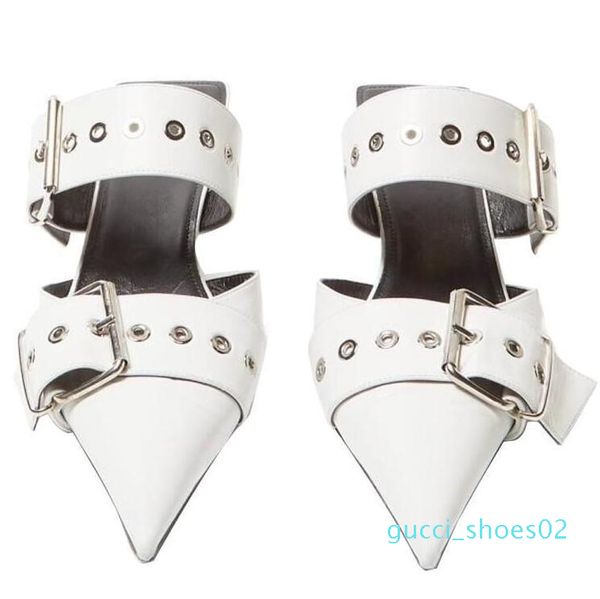 women casual sandals summer runway black white buckled mules slip-on metallic heels women pointed toe slippers casual sandals punk g02
women casual sandals summer runway black white buckled mules slip-on metallic heels women pointed toe slippers casual sandals punk g02