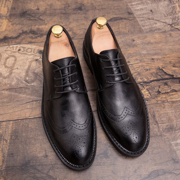 misalwa plus size 38-47 men brogue fashion oxford dress shoes male well-dressed gentleman handcrafted footwear for modern men t04, Black
misalwa plus size 38-47 men brogue fashion oxford dress shoes male well-dressed gentleman handcrafted footwear for modern men t04, Black