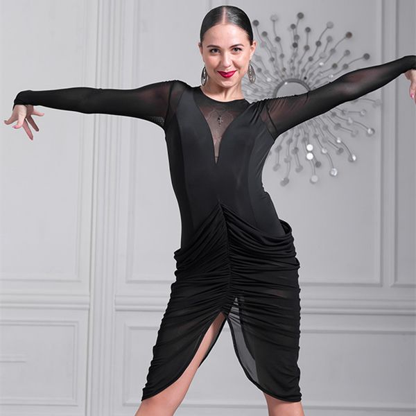 stage wear red latin american dance dresses women dress modern costume tango latino salsa, Black;red
stage wear red latin american dance dresses women dress modern costume tango latino salsa, Black;red