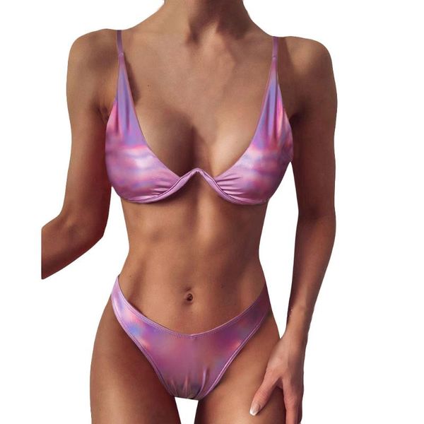 micro bikini new patent leather invisible camisole bandage swim suit thong bikinis set swimwear women swimsuit biquini#w
micro bikini new patent leather invisible camisole bandage swim suit thong bikinis set swimwear women swimsuit biquini#w