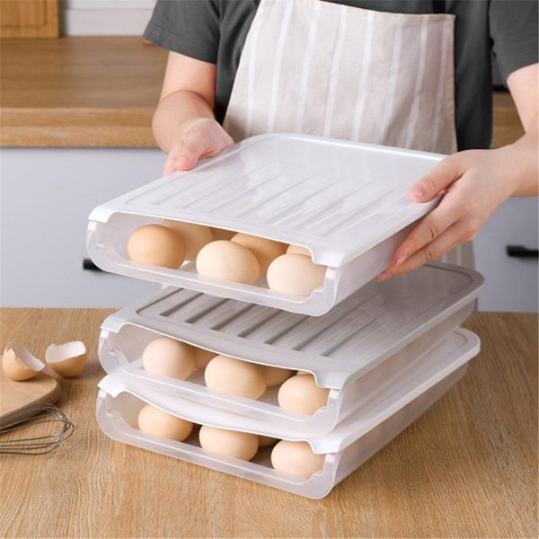 ttlife 3-row 18 holes large capacity egg box stackable automatic rolling egg storage box with lid auto scrolling storage
ttlife 3-row 18 holes large capacity egg box stackable automatic rolling egg storage box with lid auto scrolling storage