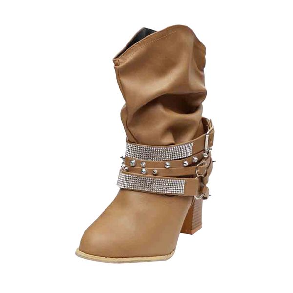 fashion women shoes woman boots women autumn winter retro shiny rivets boots heel half shoes botas mujer #726, Black
fashion women shoes woman boots women autumn winter retro shiny rivets boots heel half shoes botas mujer #726, Black