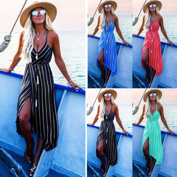 casual dresses explosion 4 color fashion stripes halter strap irregular nv diao dai dress 100001, Black;gray
casual dresses explosion 4 color fashion stripes halter strap irregular nv diao dai dress 100001, Black;gray