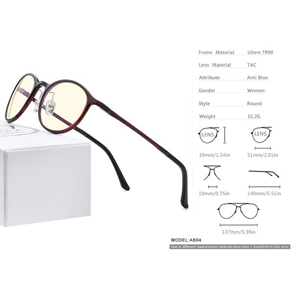 wholesale-fonex ultem tr90 anti blue light glasses men eyewear spectacles women antiblue gaminuter eyeglasses ab04, Black
wholesale-fonex ultem tr90 anti blue light glasses men eyewear spectacles women antiblue gaminuter eyeglasses ab04, Black