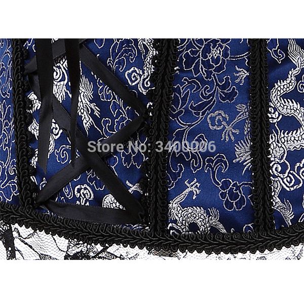 caudatus bustier corset for women with sleeves lace up brocade shoulder strap corselet overbust corset vest plus size, Black;white
caudatus bustier corset for women with sleeves lace up brocade shoulder strap corselet overbust corset vest plus size, Black;white